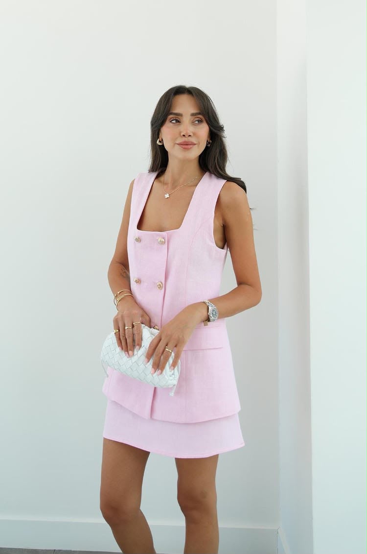 Blush Linen Set