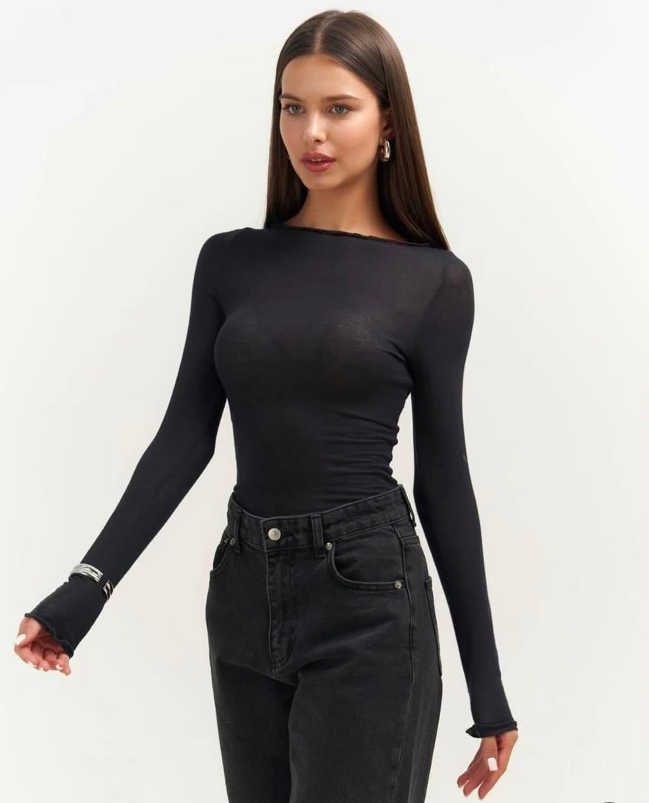The Éloise Boat Neck Bodysuit