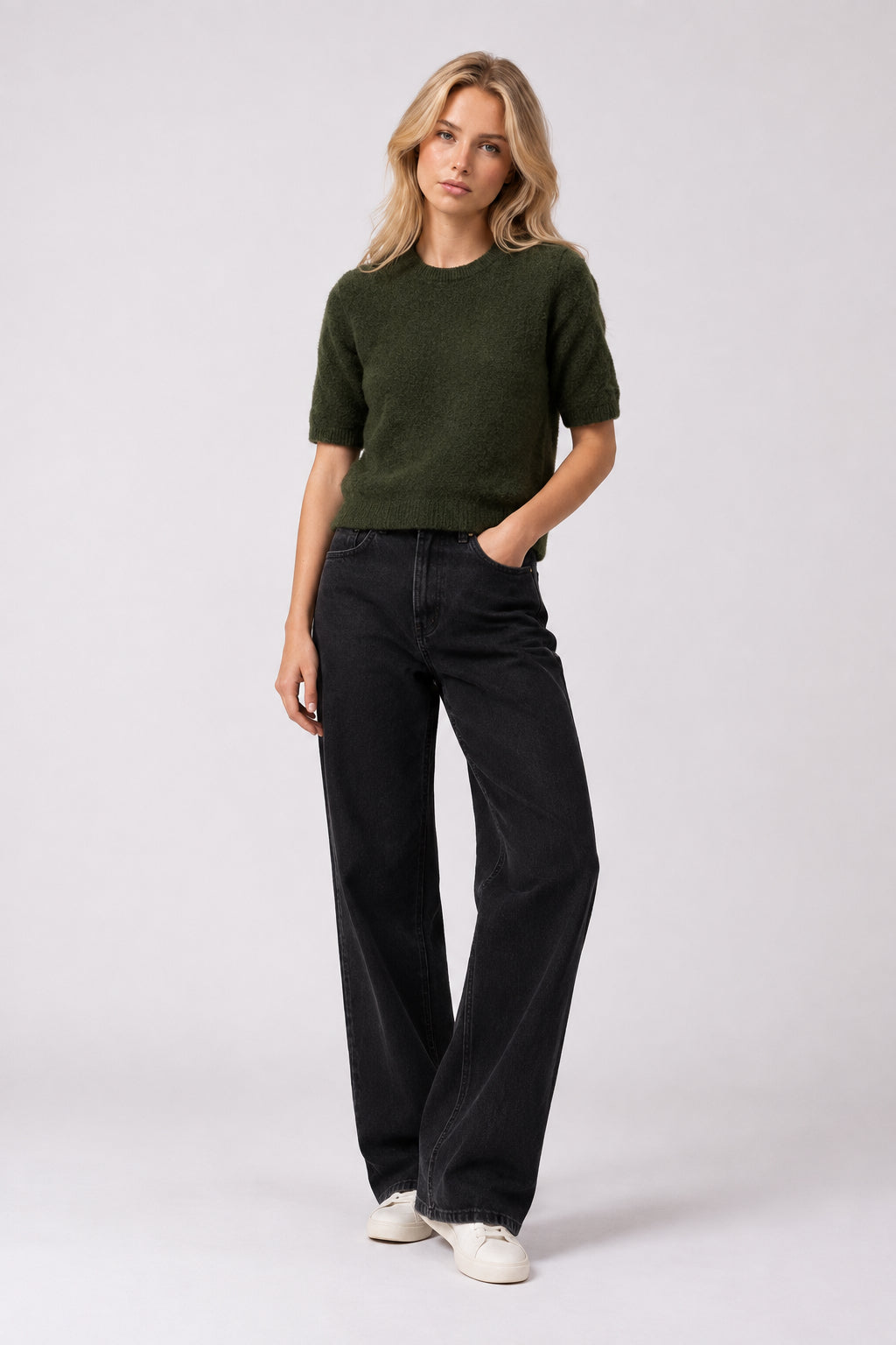 Olive Knit Shirt